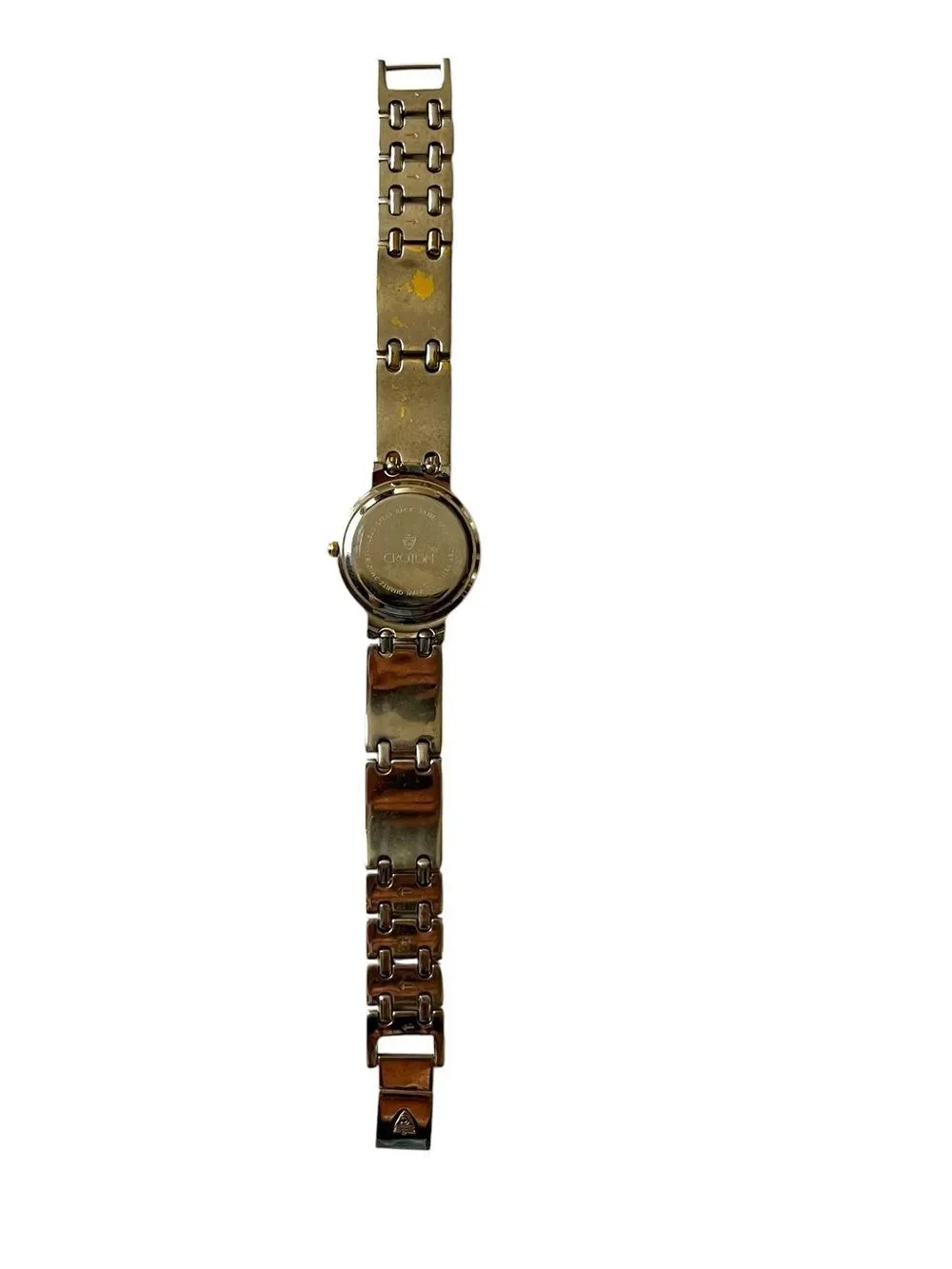 Vintage Croton Two Tone Mixed Metal Watch